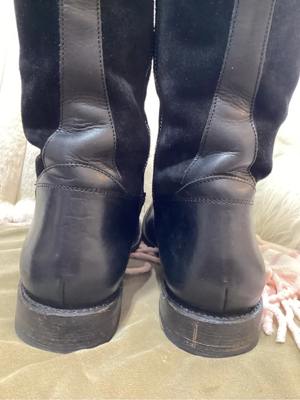 Frye soft black
